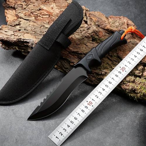outdoor straight knife camping portable knife outdoor knife portable fishing sharp knife gift for men