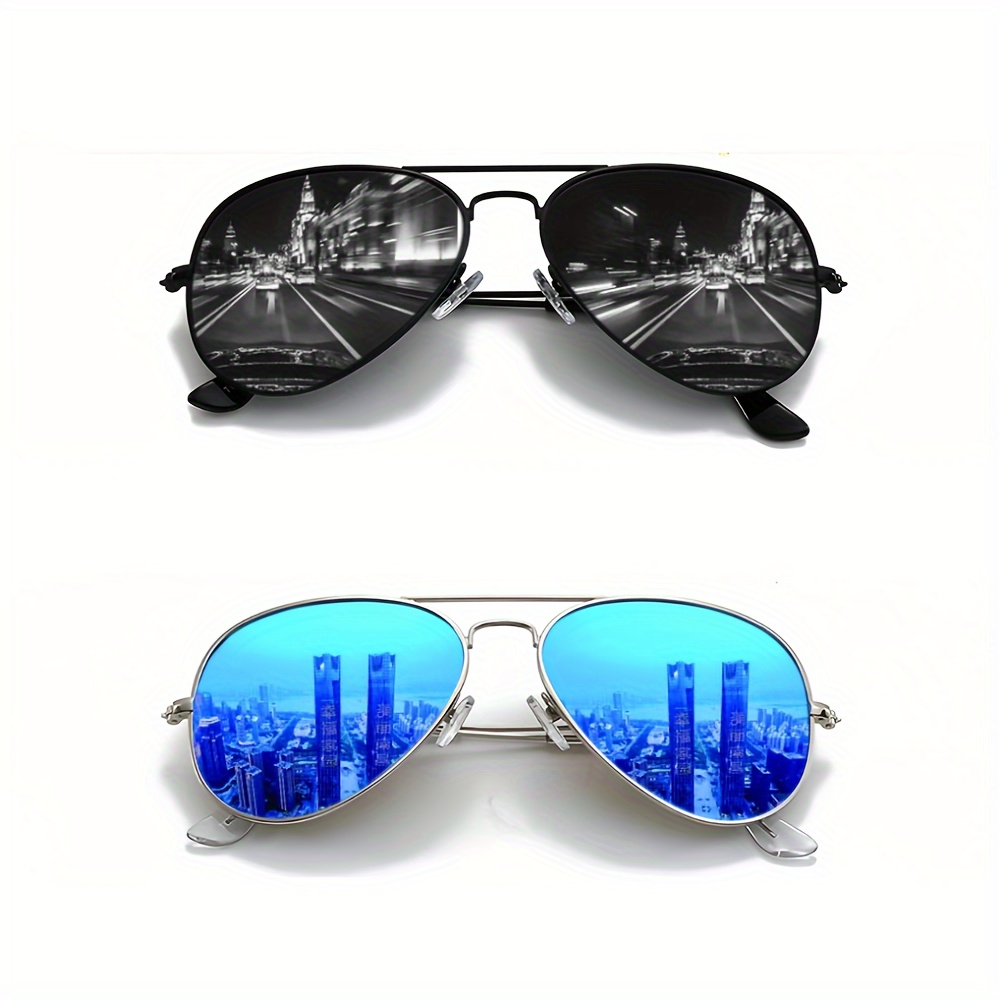 

Of Classic Lightweight Sunglasses For Pilots, Suitable For Men And Women For Driving, Fishing, Hiking, Golf And Other Outdoor Activities, With Polarized Lenses.