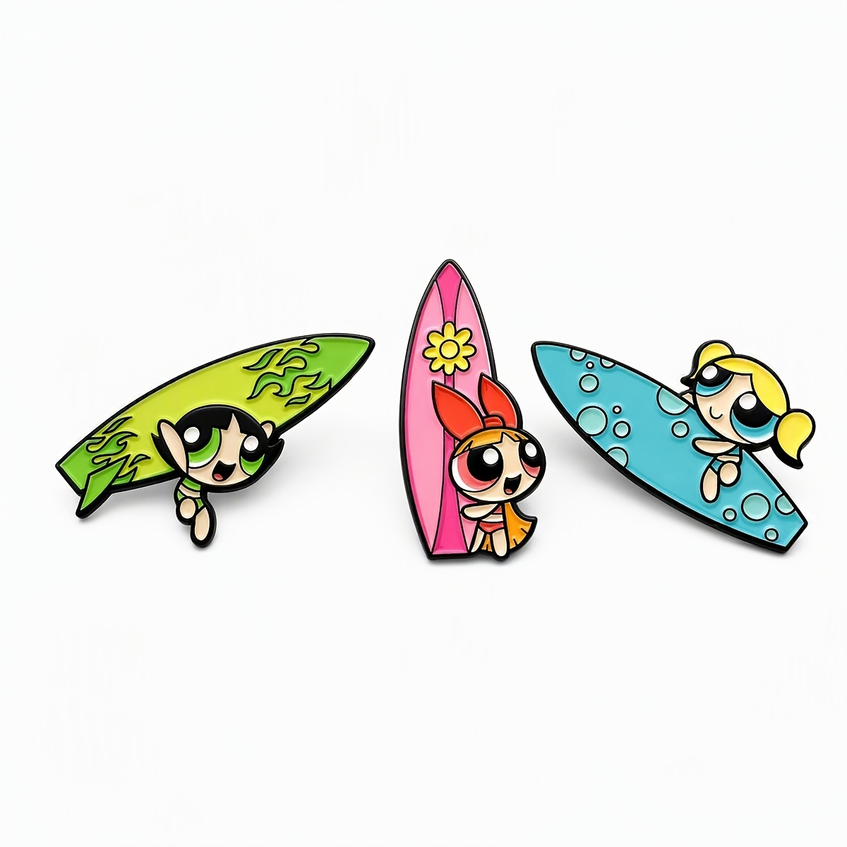 TEMU 3 piezas/juego de broches de esmalte de Las , broches decorativos de moda, adornos, insignias para bolsos de solapa, regalos