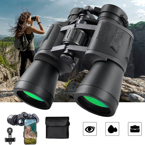 adult binoculars with smartphone adapter binoculars for bird watching hunting hiking concerts great gifts for men fathers