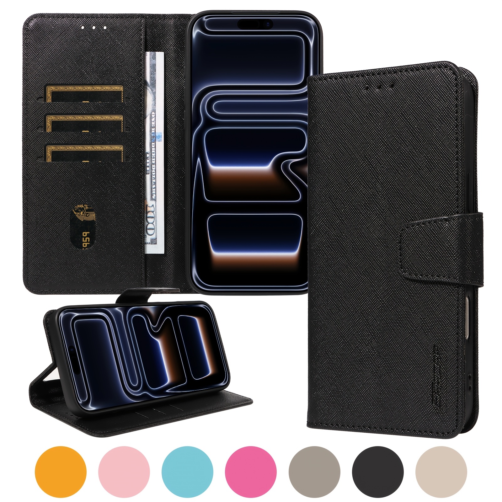 TEMU Phone Case - Faux Leather Phone Cases For Galaxy A12 (4g/5g), For Galaxy A13 4g, For Galaxy A13 5g, For Galaxy A14, For Galaxy A15 (4g/5g), For