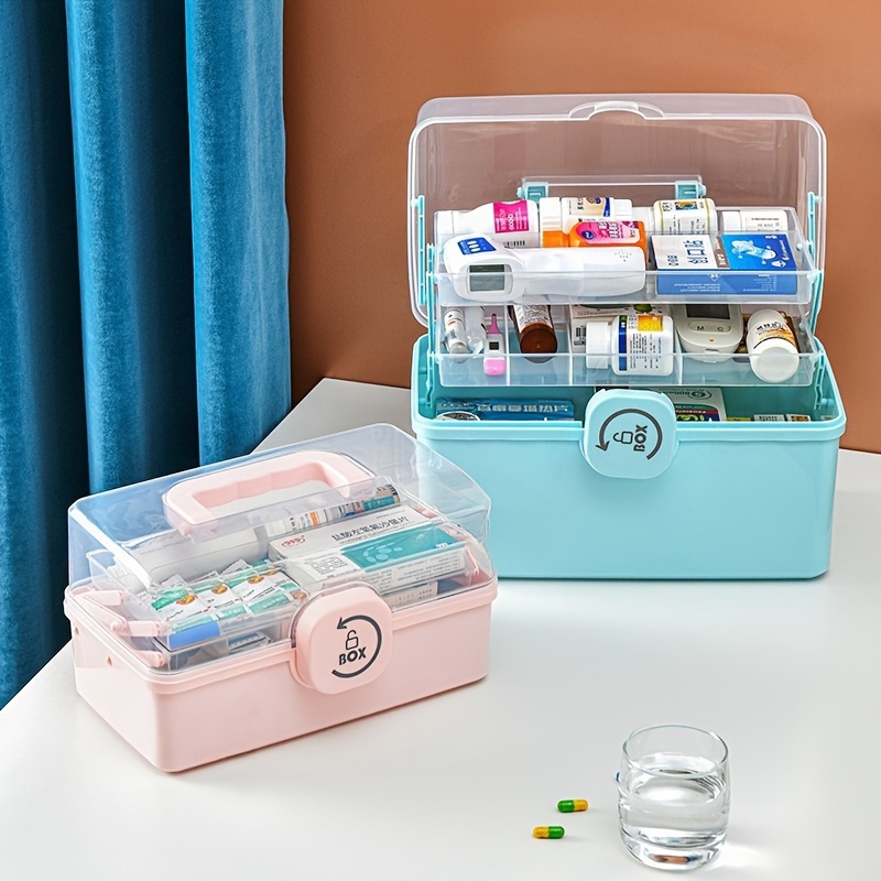 Multi layer Medicine Storage Box Dust proof Medicine Case - Temu