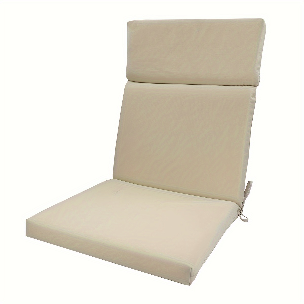 TEMU 1pc Outdoor/indoor High Back Cushions Patio Seasonal Replacement Rocking Chair Cushion With Back Elastic, Random Geometry Patterns Flower Leaf