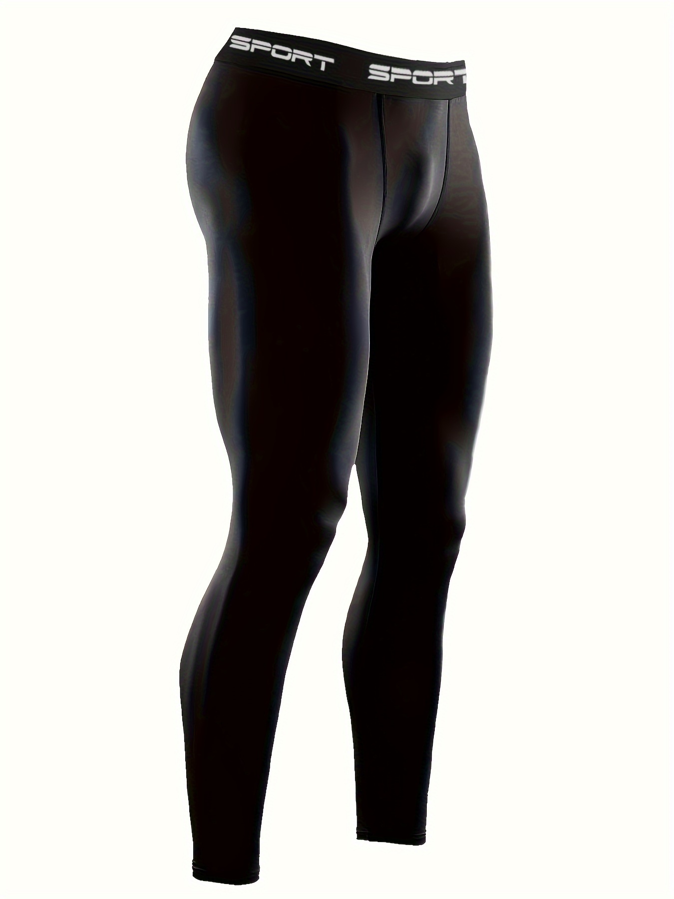 1 pack mens compression sports pants breathable and stretchy suitable for   cycling and running
