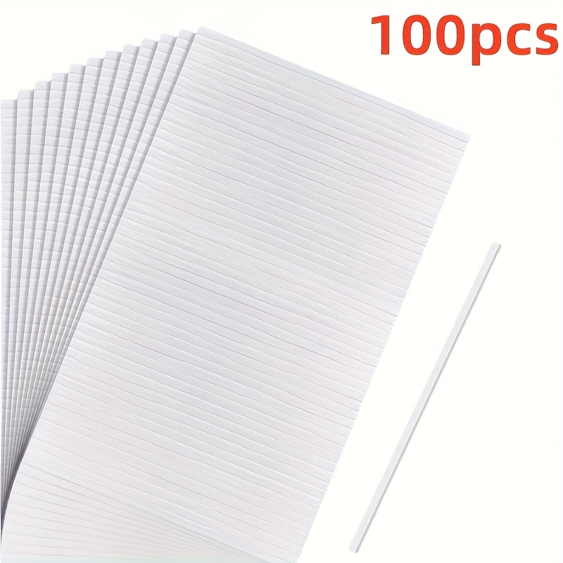 

100pcs Eva Double-sided Adhesive Foam Tape Strips, 3.9 Inch, Waterproof Craft Tape For Diy Arts, Office Supplies, Multi-surface Mounting On Plastic, Glass, Fabric, Metal