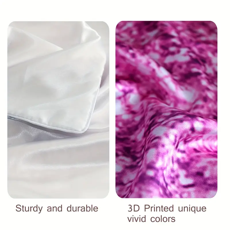 2pcs mr mrs print satin pillowcases elegant script design 100 polyester envelope closure luxury bedding for couples machine washable bedding accessories sophisticated design smooth texture Product details 5