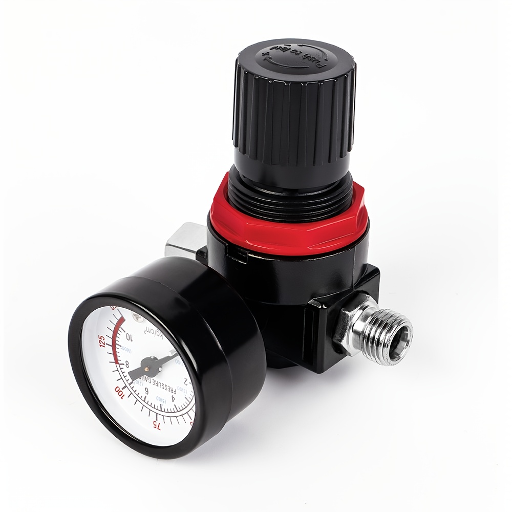 Regolatore di Pressione Portatile per Pistola a Spruzzo 1/4" con - Configurazione Facile, Controllo 0-150 PSI per…: retailer-supplied image