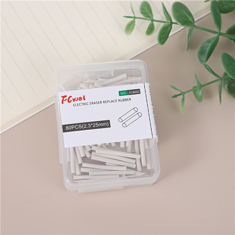 TEMU Your Art With 2.3mm & 5mm Eraser Set - Includes Refillable Core & Extra Erasers , Art Supplies | Artistic Supplies | Durable Art Supplies