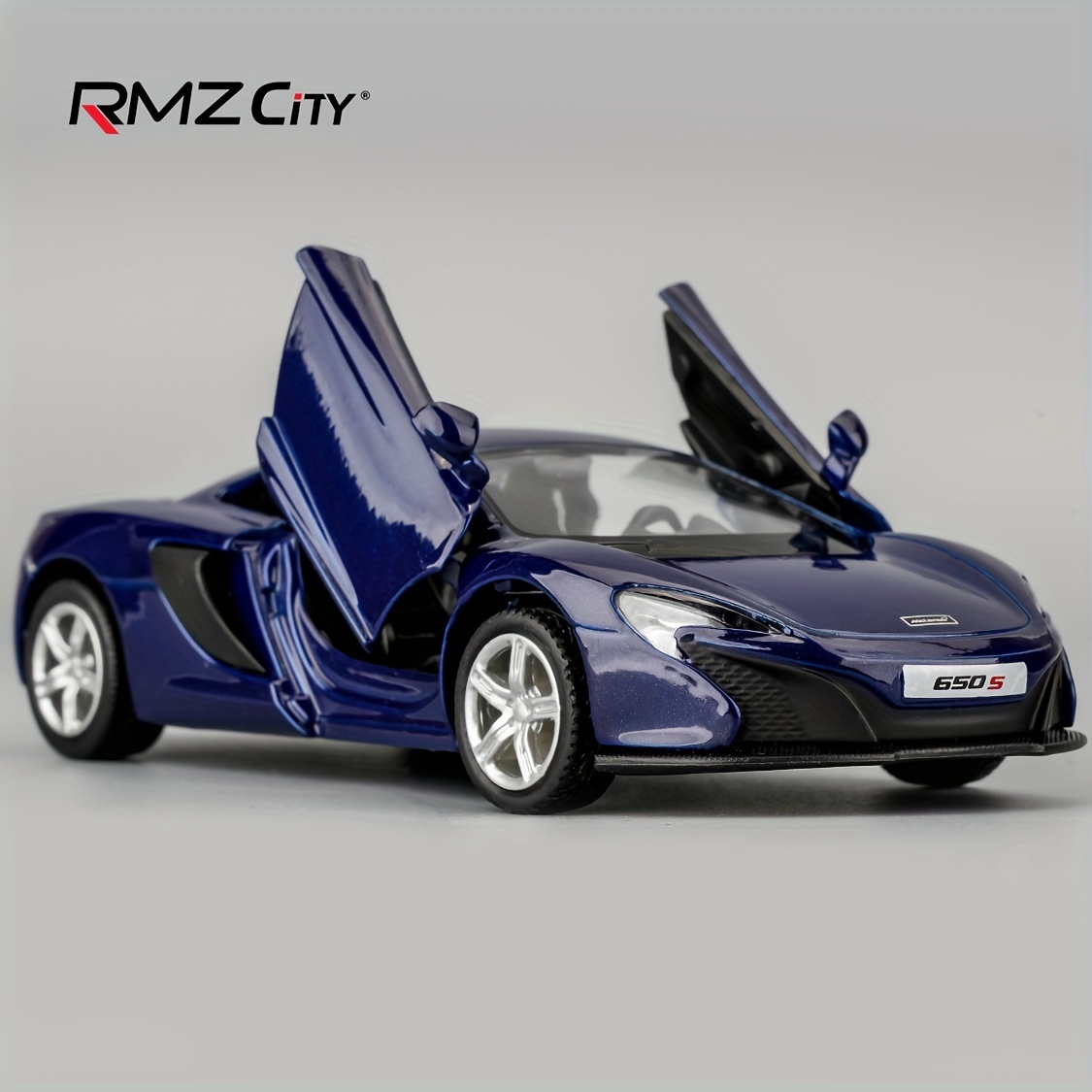 

Rmz City 1/36 Scale 650s Diecast Model Car, Zinc Alloy Pull Back Vehicles Toy Cars, Cars Gifts For Boys Girls