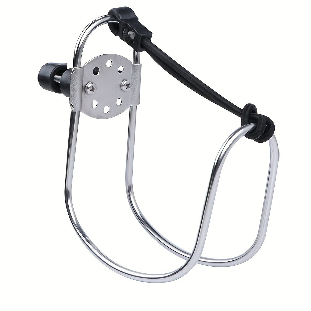 E-shop Halter für aus Edelstahl, Hufeisenform, Kunststoffmontage, für Bootfahren und Segeln