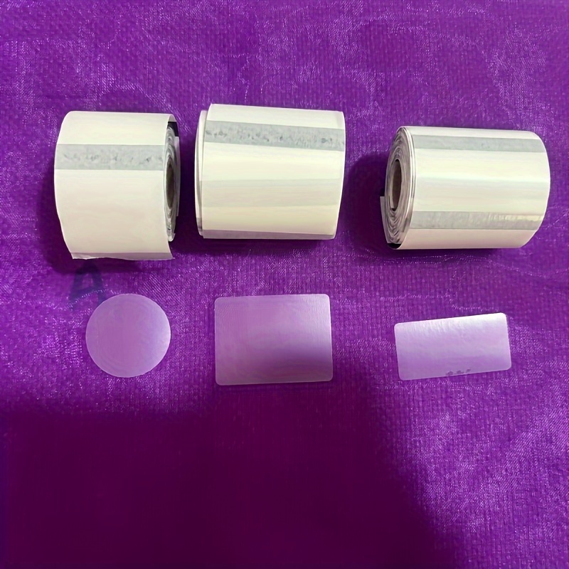 

1 Roll Transparent Thermal Label Paper - Blank Adhesive Sticky Notes - Suitable For B3s/m200/m210/m110/m3/m120/m108/p50/p80/p1/p2/dp26/dp30/q20/q40/221d/220b - Office Supplies