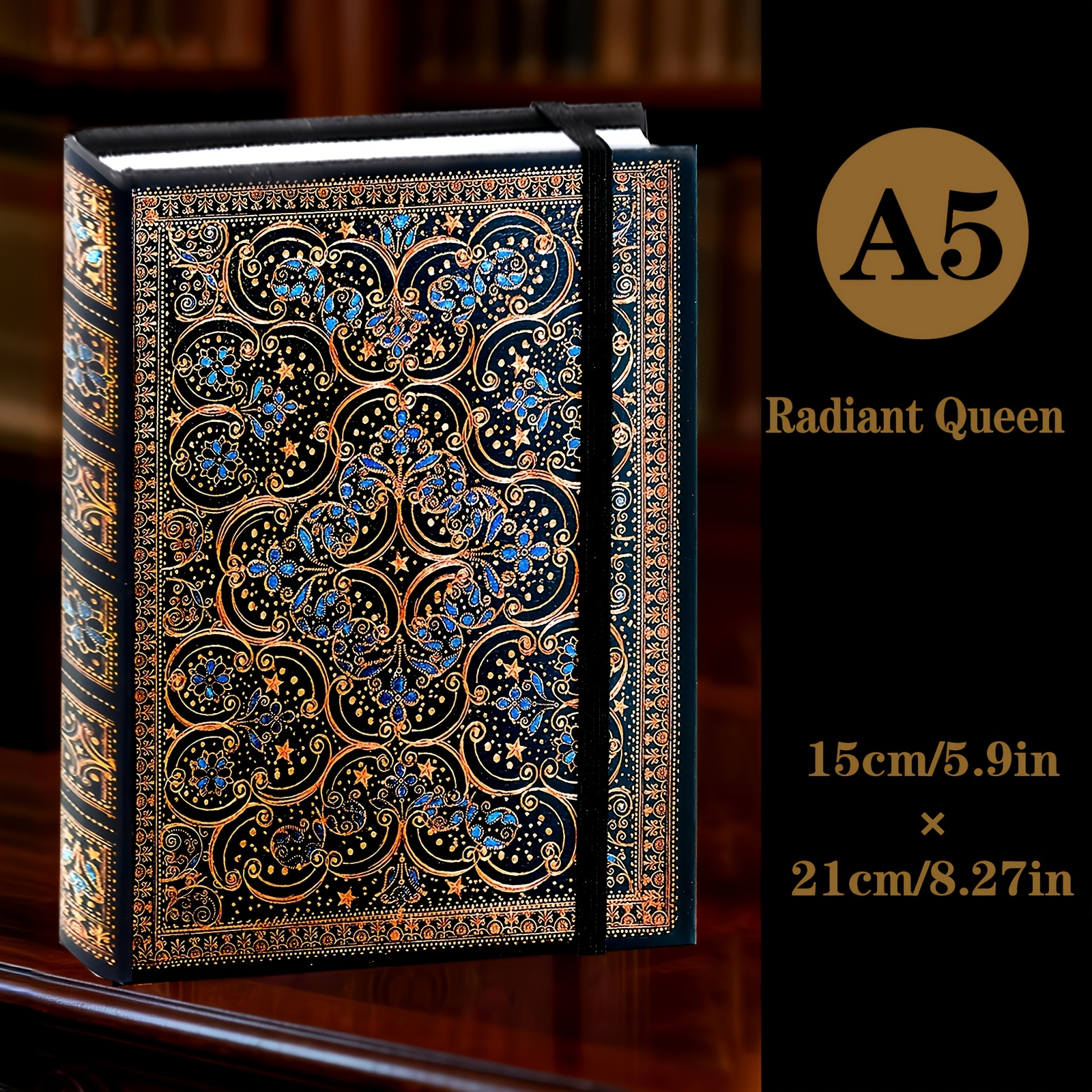 TEMU 1 , 100 páginas, Cuaderno de de con , Cuaderno de acuarela, Cuaderno de con correa, 160Gsm, Grabado láser en relieve, Estampado en relieve