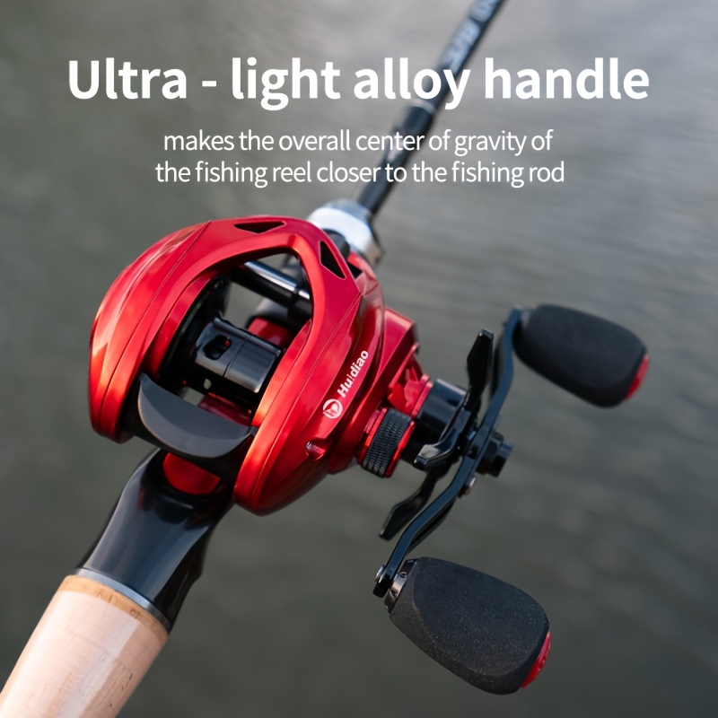 baitcaster reel and rod red Lure Fishing Combination, Rod Reel Combos, Bait Bass Rod 13BB Fishing Reel Set, Carbon Fiber Portable Rod, Foldable Trout Fishing Rod, Pescal 1.8m-2.7m ZYHYD : Sports & This versatile combo rod delivers power and precision for various fishing techniques Black Max Baitcast Combo