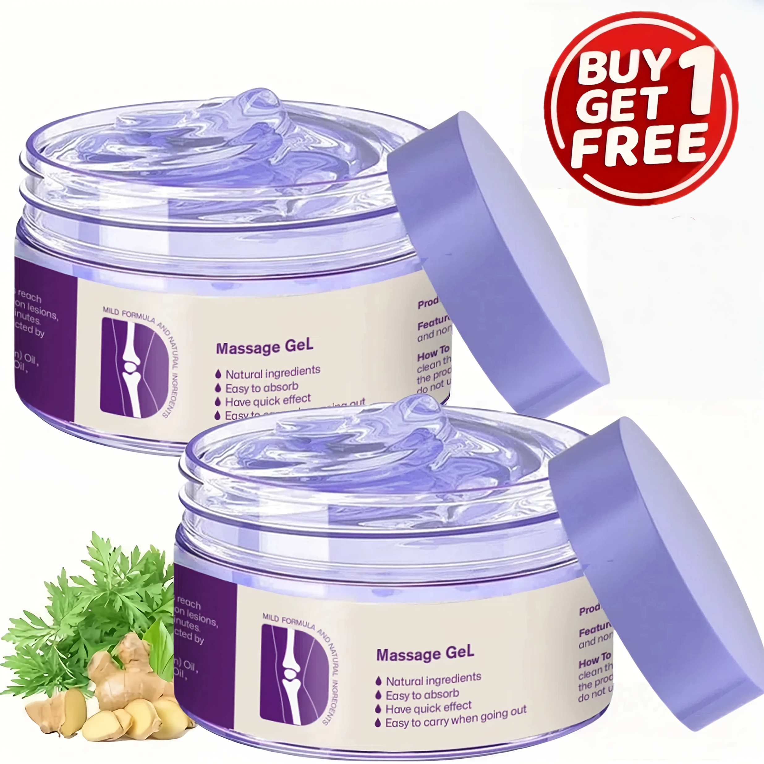 TEMU And Another At No Cost: Purple Body Massage Gel. This Is Lightweight And Non-oily, Making It Ideal For Use On Any Area Of The Body, At For Home Or While Traveling