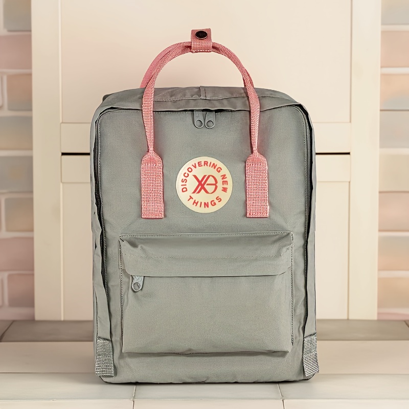 Image of Asgony Unisex Large Capacity Canvas Backpack, , , Suitable For (school, Commuting, Travel, Outdoor, Sports, Daily Use) Supports 12.5-inch Laptop