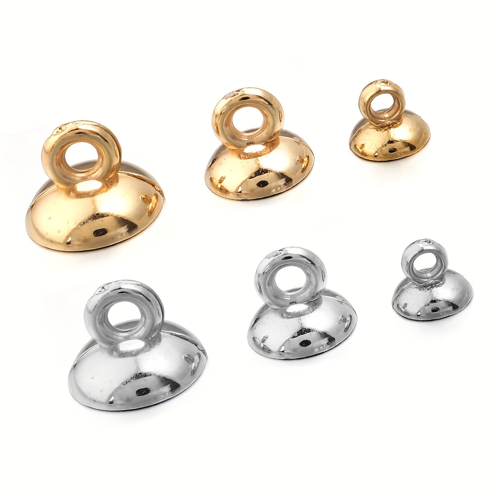 plastic pendant holder for hanging bowls and cups 200pcs handcrafted pendant jewelry additions jewelry made end caps