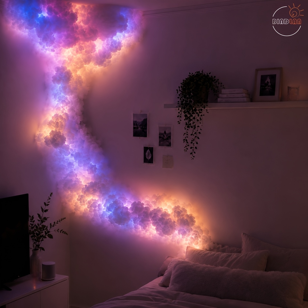 LED Thunder Cloud Smart Light with Music Sync Color Changing