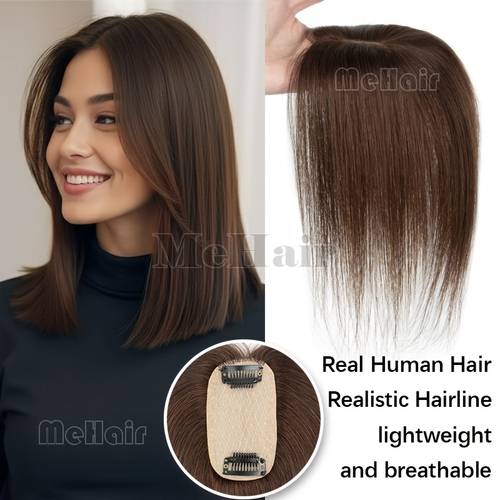 human hair toppers for women with thinning hair real hair toppers no bangs hair toppers for women hair pieces for women supplement volume covering white hair blonde white grey