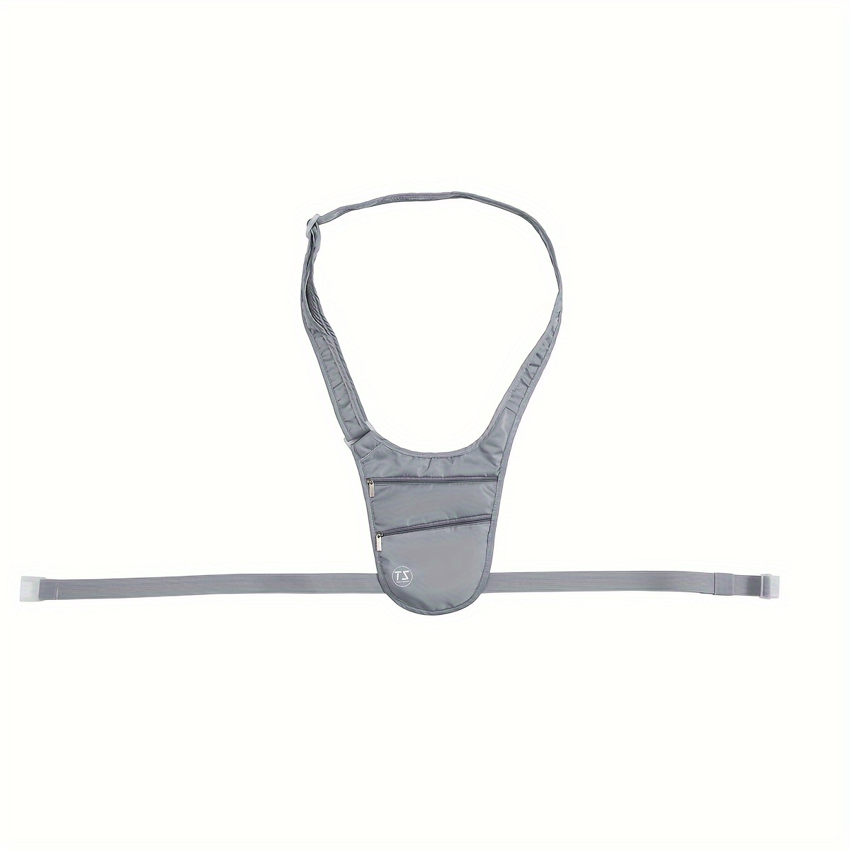 TEMU 1pc Breathable Sports Casual Canvas Invisible Close-fitting Anti-theft Close-fitting Waist Bag Men's And Women's Travel Riding Multi-functional