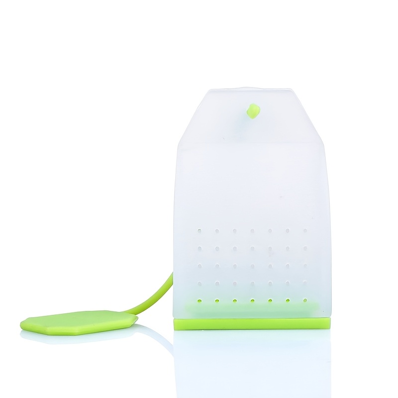 1pc Silicone Tea Infuser Bag, Transparent Diy Tea Bag For Tumblers, Bento Boxs, Lunch Boxes, Reusable Tea Steeper For Hot And Cold Beverages