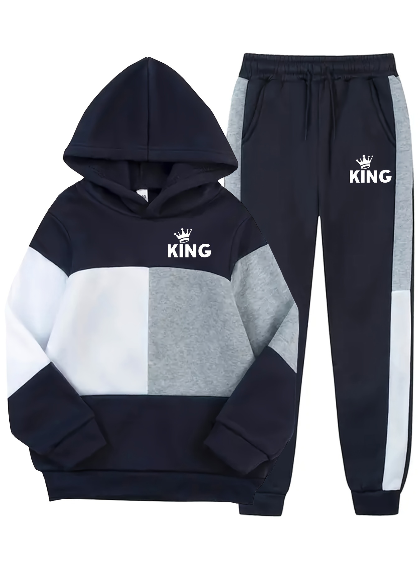 Trainingsanzug Rot Polyester Kinder Trainingsanzug Uni-Look Mit Kapuze – Roter Hoodie & Jogginghose Für Mädchen & Jungen Kinder Trainingsanzug Hoodie Jogginghose