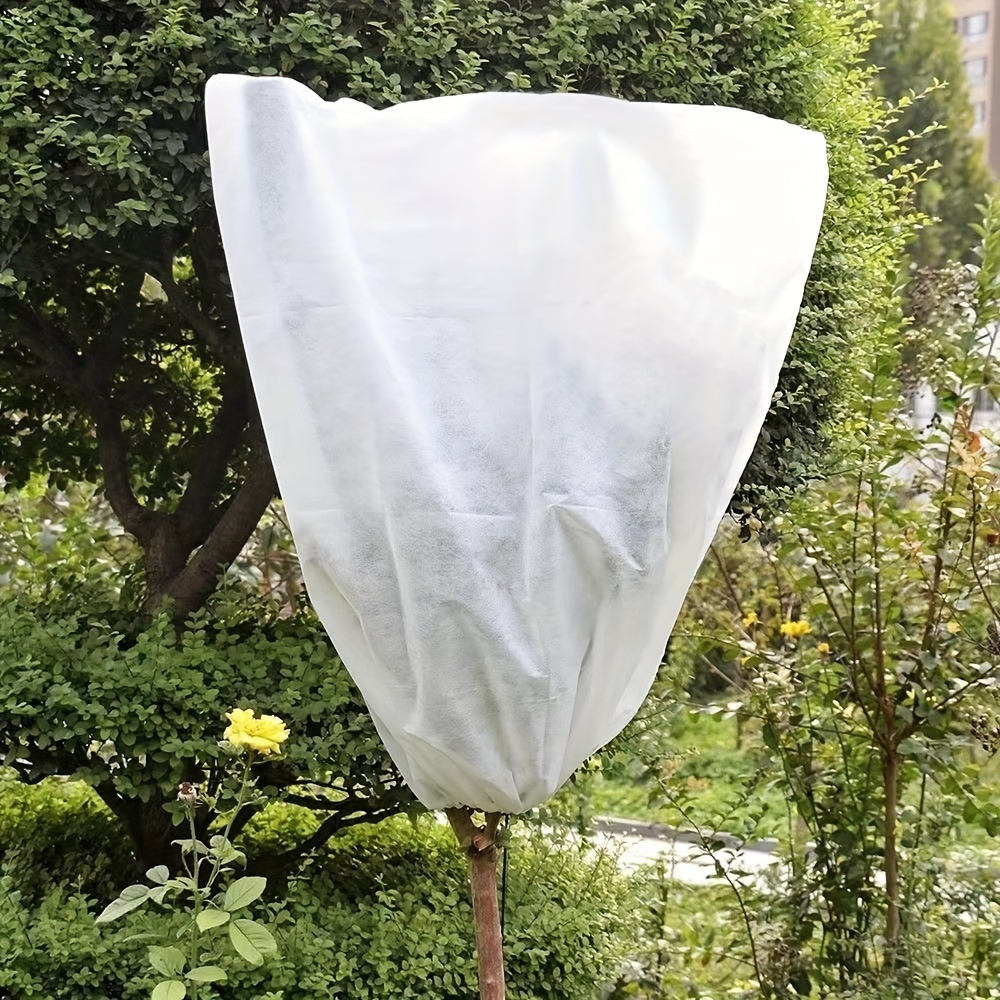 

1pc Plant Frost Protection Cover, Pp Material Humidity Dome For Garden Shrubs, Winter , Insect For Trees & Flowers