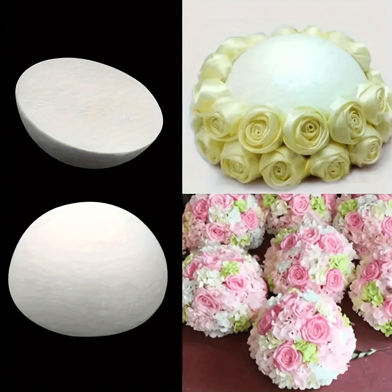 Floristenschaumstoffblock 17,8 Cm – 6er-Set Für Echte & Künstliche Blumen