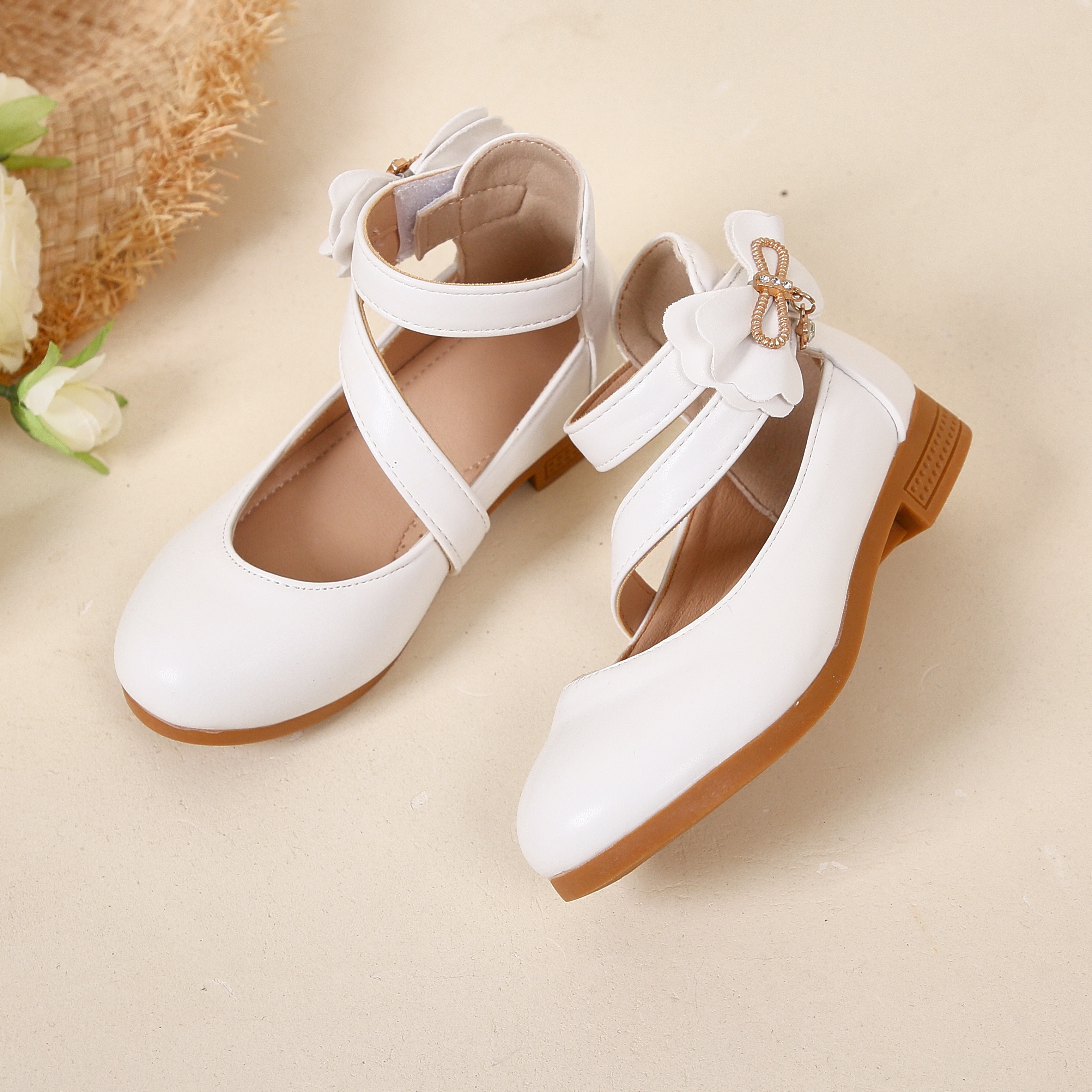 girls school loafers small single shoes kids' shoes Temu Nigeria