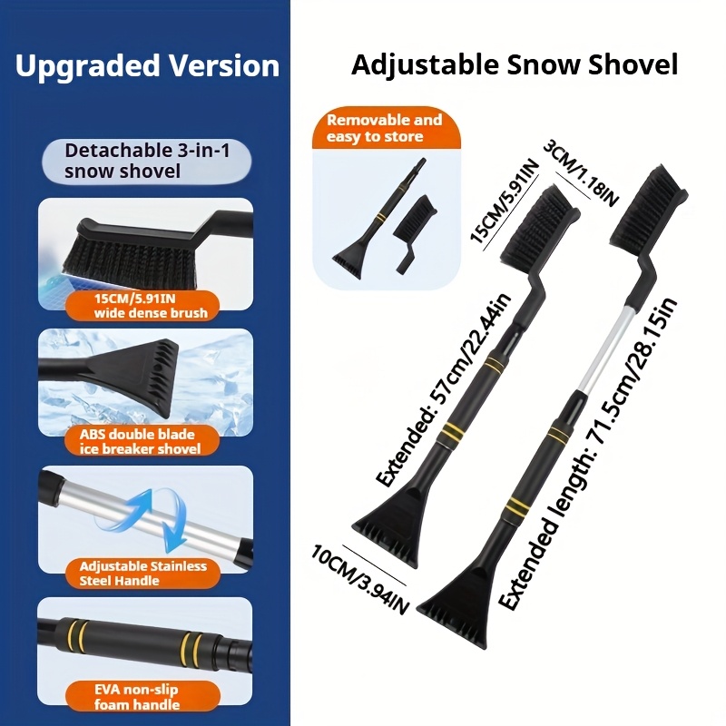Automotive Supplies, Exterior Car Accessories, Ice And Snow Products, Ice Scrapers And Snow Brushes, Car Snow Shovels