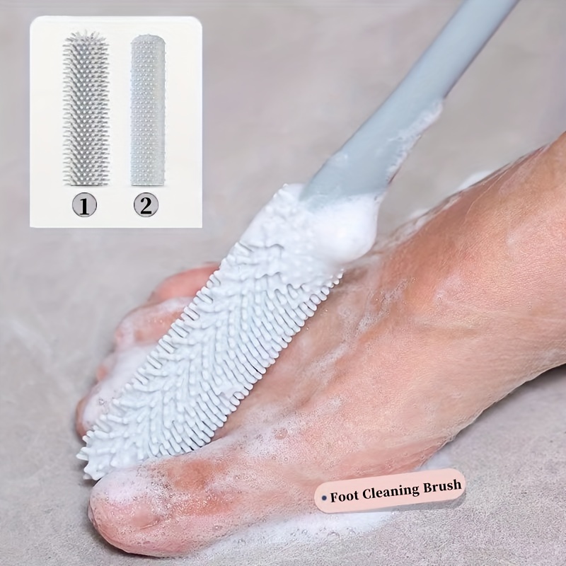 

Ergonomic Foot Scrubber - Easy-grip, No-bend Toe Cleaner For Home Spa Experience