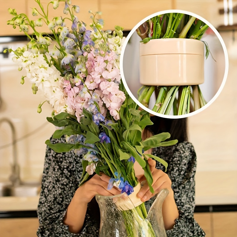 

Spiral Ikebana Stem Holder For Vase Flower Arrangement, Spiral Ikebana Stem Holder, Spiral Flower Stem Holder Bouquet Floral Arranger,elegant Home Decor, Ideal Gift For Mother's Day And Birthdays