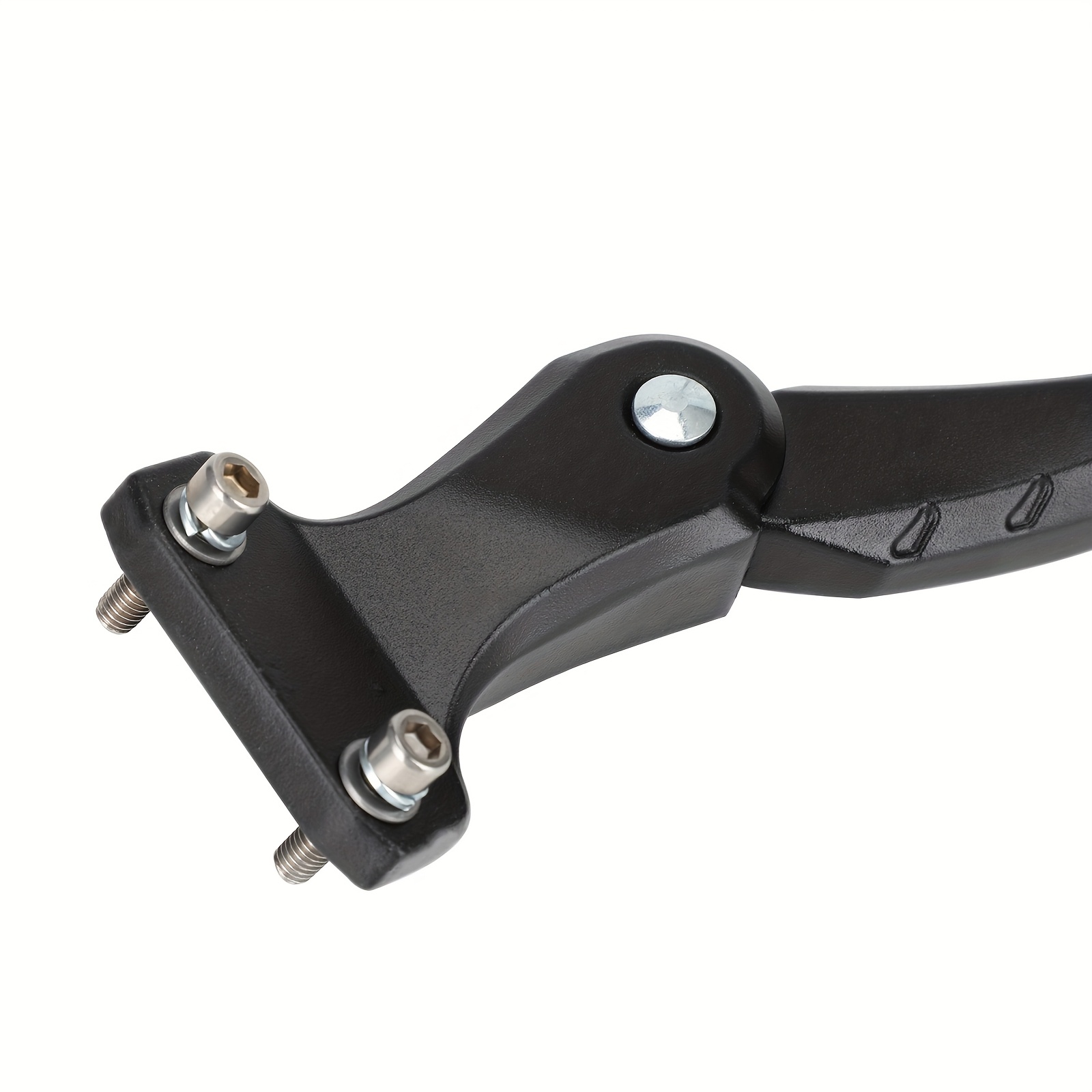   aluminum alloy   pedal kickstand for  2 electric dirt bike adjustable height   lightweight durable off road stability  