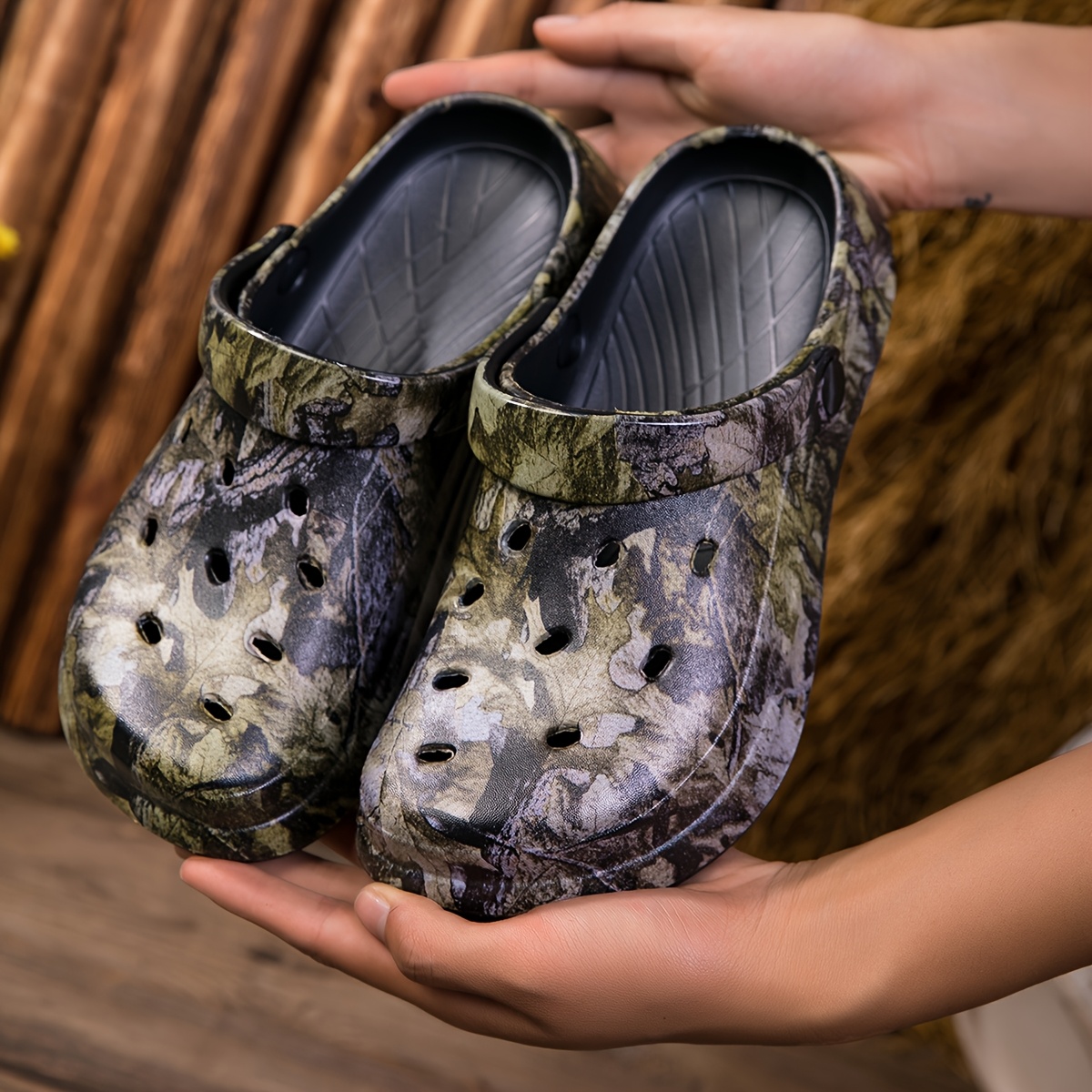 2025 New Style Print Men's Trendy Hot Transfer Beach Footwear