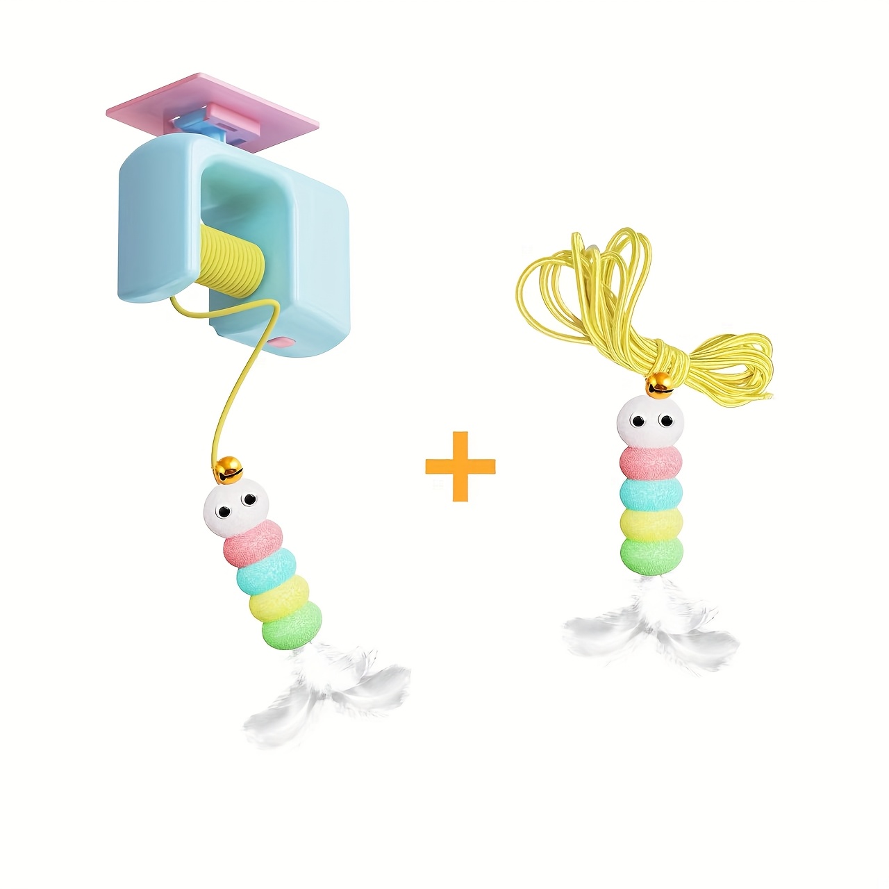 TEMU Cat Toys, Electric Smart Hanging Door Toys For Cats, Cat Toys For Entertaining Themselves, And Cat Gadgets