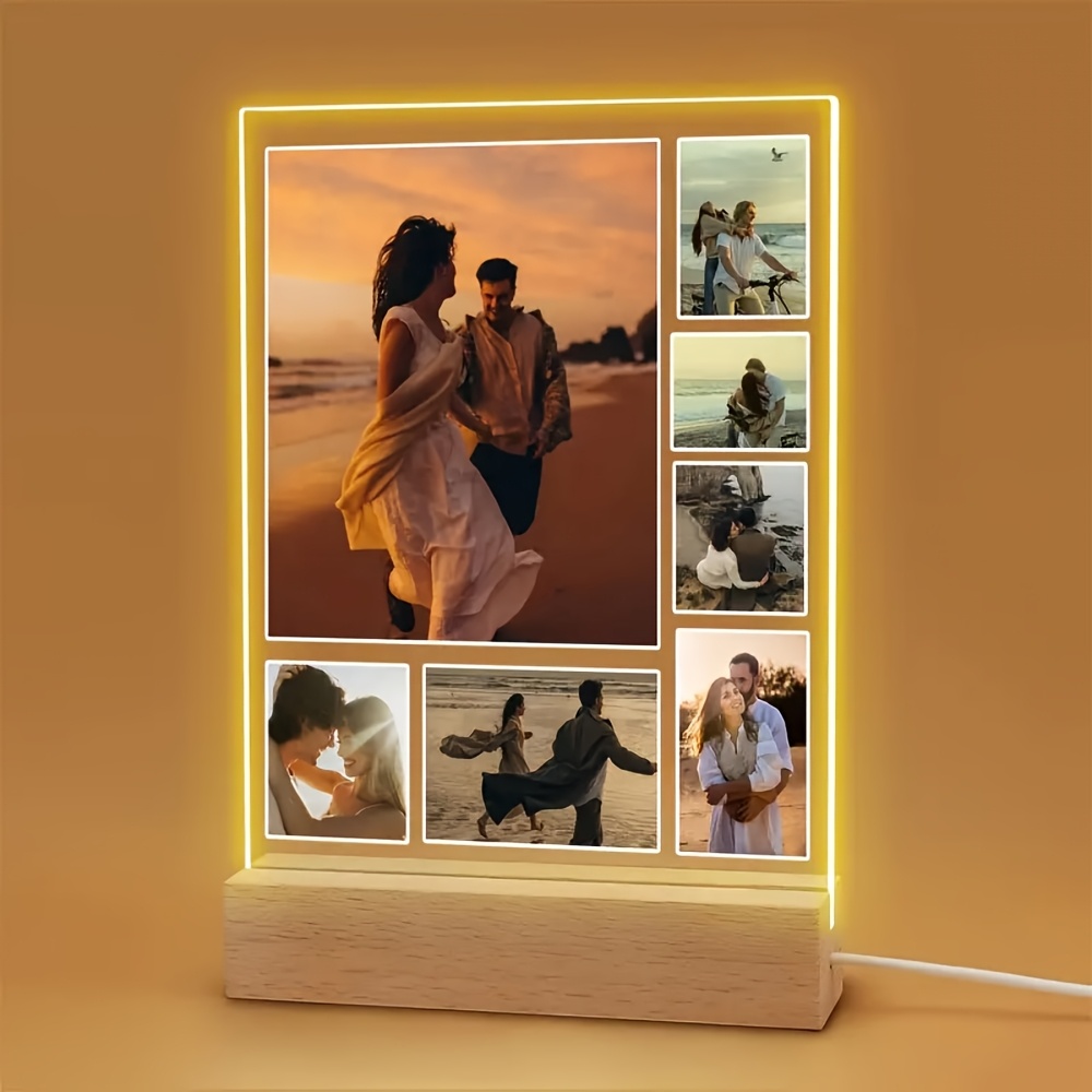 Personalized LED Photo Frame Night Light