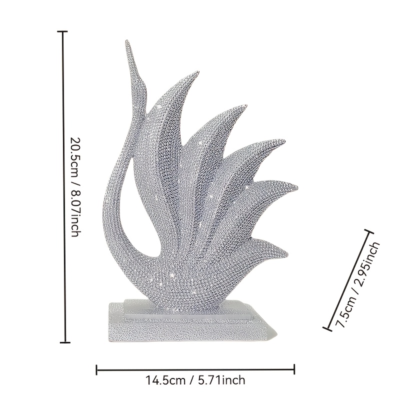 Image of Creative And Exquisite Dance Swan Resin Statue, Perfect For Home, Living Room, Office, Desktop Decoration, Perfect Valentine's Day, Christmas, Thanksgiving, New Year And All Holiday Decorations