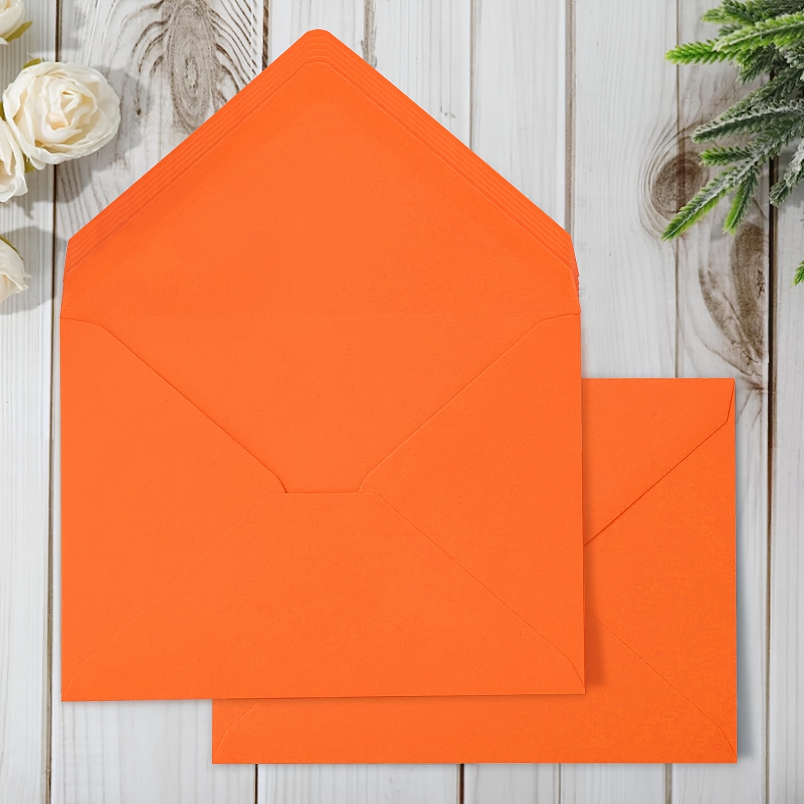 Burnt Orange 5 X 7 Inch Envelopes (50-pack)