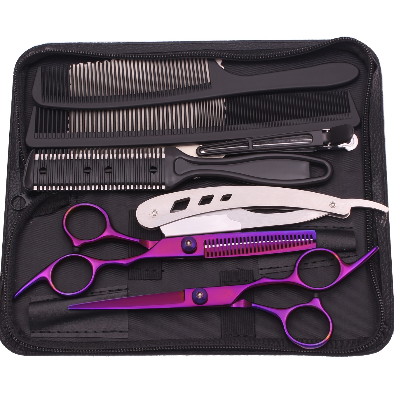 

Hair Scissors Japan Stainless Cutting Scissors Thinning Shears Barber Shop Hairdressing Scissors Haircut Set Combs