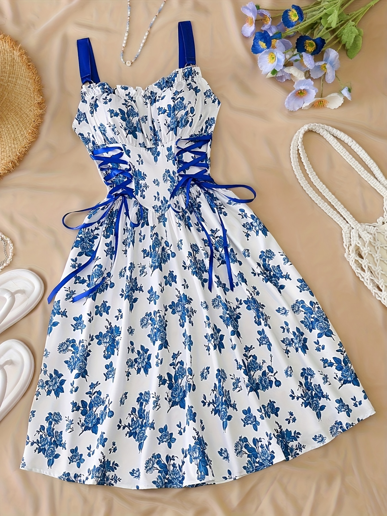 elegant retro elegant party line flared - Temu Morocco