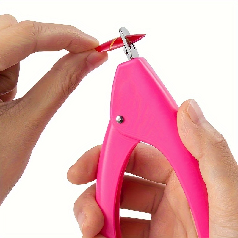 

Professional Nail Clippers For Acrylic & Gel - Stainless Steel, Flat Mouth Design Trimming & Shaping