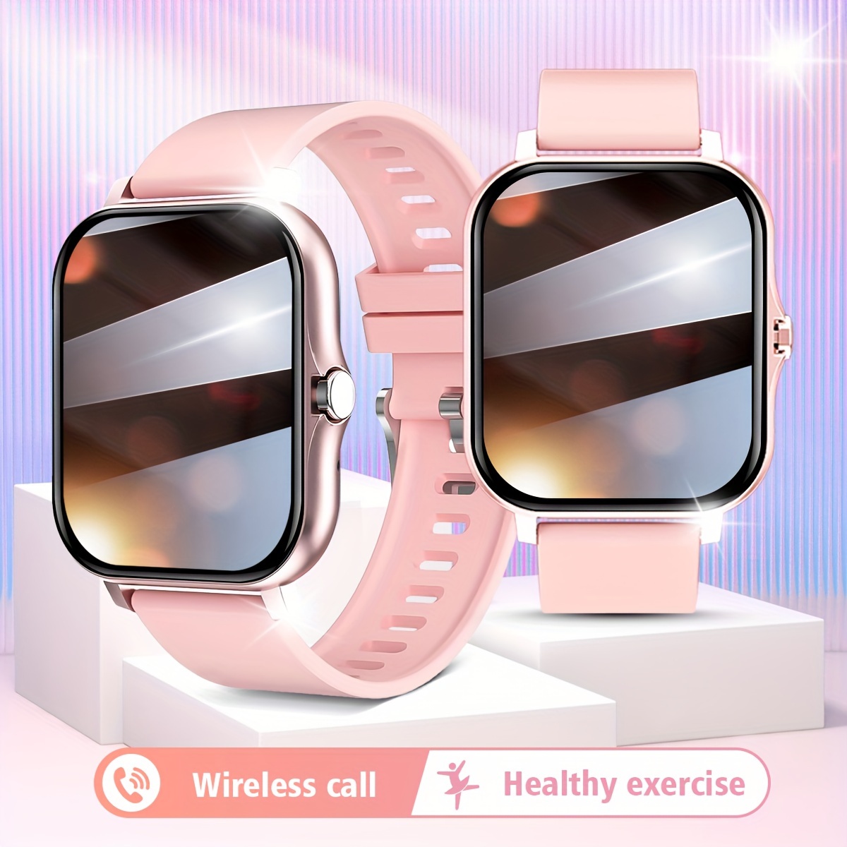 

1.83 , Wireless , Multiple , Sedentary Reminder, Alerts, Notifications, & Iphone, Unisex , , Tft , Alloy , , Usb Charging, 180mah Battery, Wireless