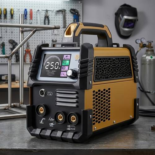 3 in 1 welder suitable for professional heavy duty welding machine with igbt inverter gas gasless welding portable for aluminum steel welding au plug sturdy structure ideal for construction metal fabrication