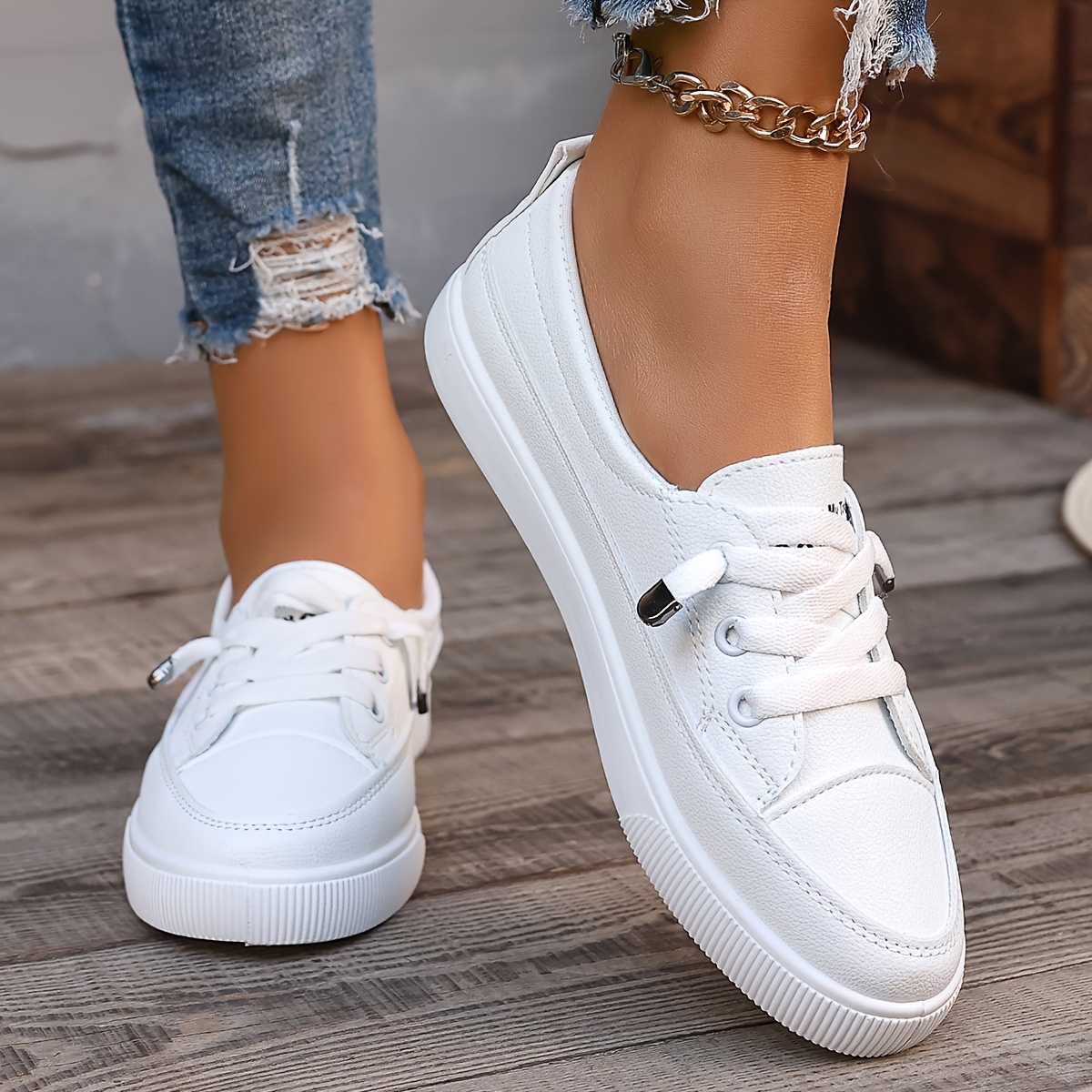 scarpe sportive casual donna sneakers bianche e Temu Switzerland