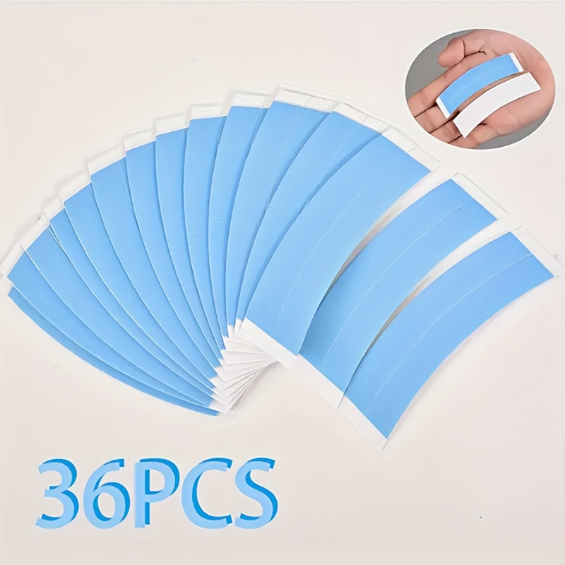 

36pcs Waterproof Double-sided Tape Lace Front Wig Tape Lace Wig Tape Hair Extension Headwear Wig Valentine's Day Gift