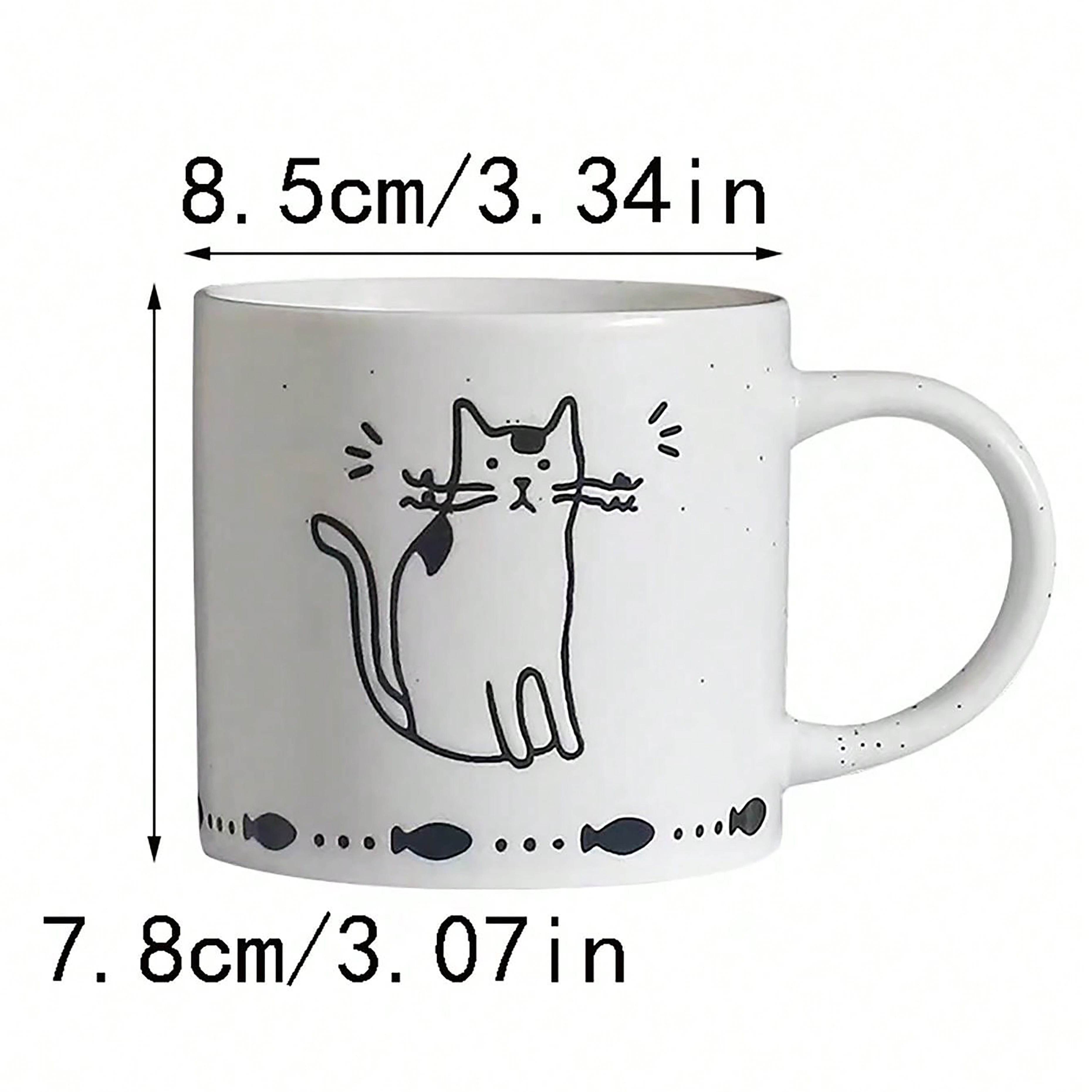 1 Unidad Taza Café Gatito Dibujos Animados Tazas Café - Temu