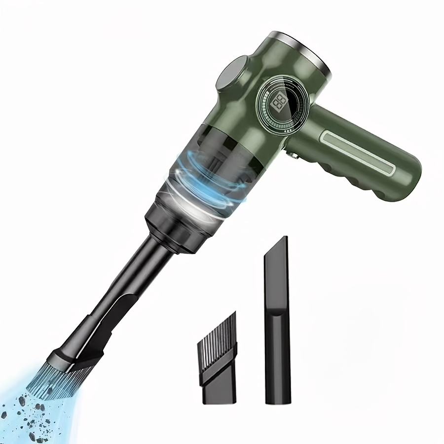 Powerful Handheld Vacuum Cleaner For Pet Hair With Digital Display, Type-c Fast Charging & Washable Filter, Portable Cordless Vac For Car Interior Detailing, Home Upholstery & Office Dust And Cleaning