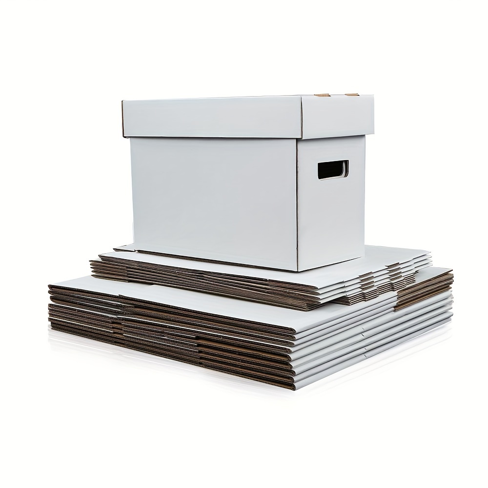 TEMU Storage Boxes For Comic Books, In Sets Of 3, 5, Or 10, Designed To Hold 150-175 Comics, Stackable And Durability