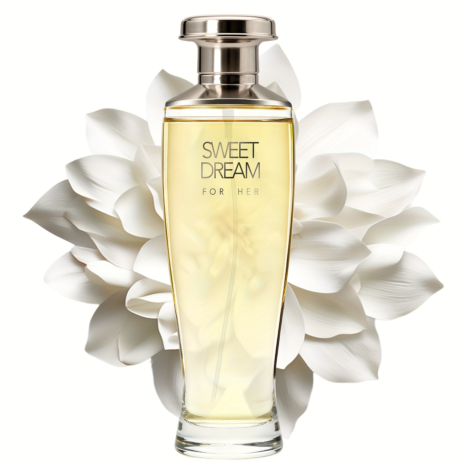 TEMU 100ml Women's Perfume With Elegant Floral And Vanilla Scents, Lasting Fragrance For 6-. A Must-have For, Suitable For Daily Use Or Dating. A
