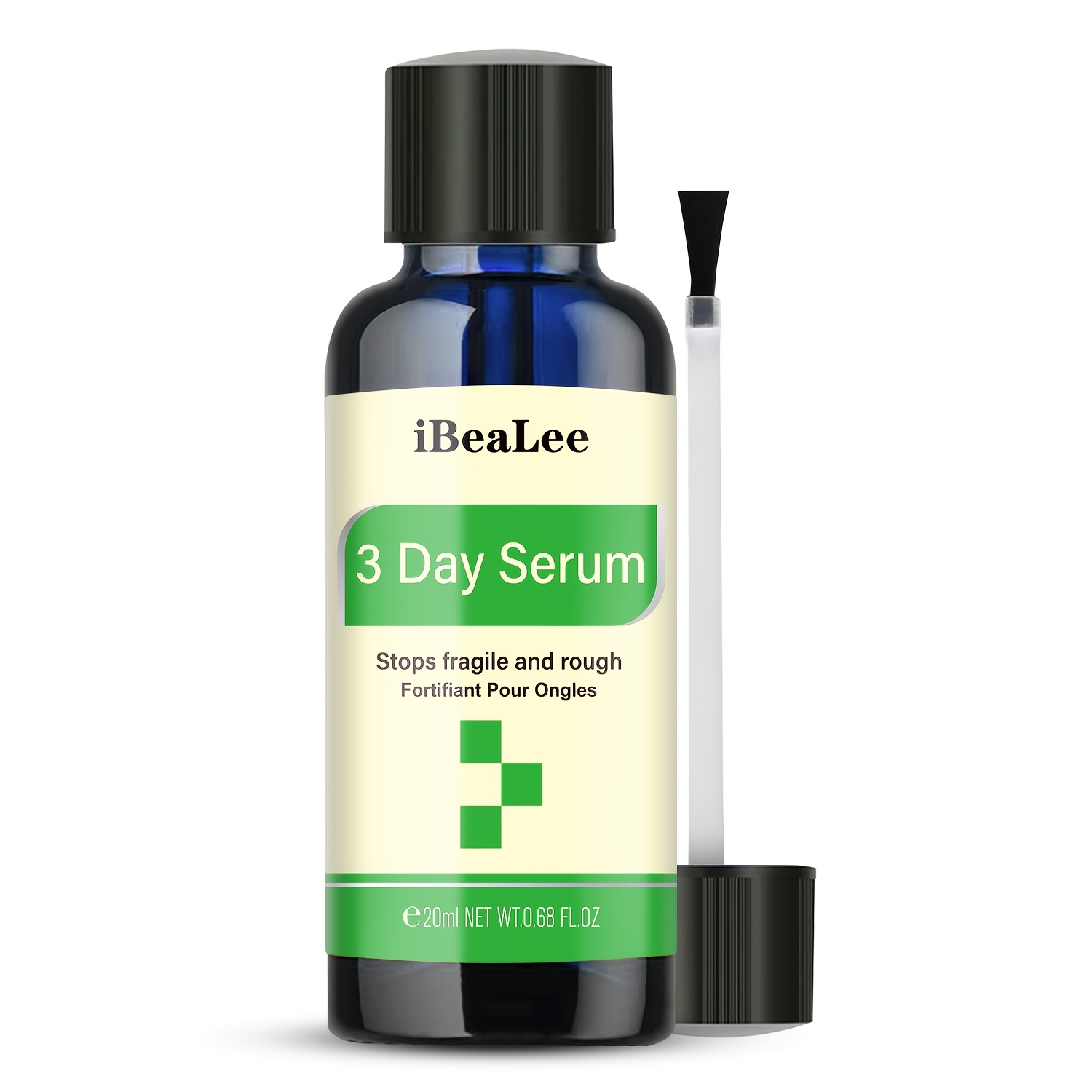 Image of 3 Day Serum Nail Lacquer, Nail Hardener, For Drying, Frayed Nails, Nail Strengthen Liquid, And Moisturizes Nails And Cuticles, Fast Drying, , Ultra Hard Shield, Long-lasting Nail Protection