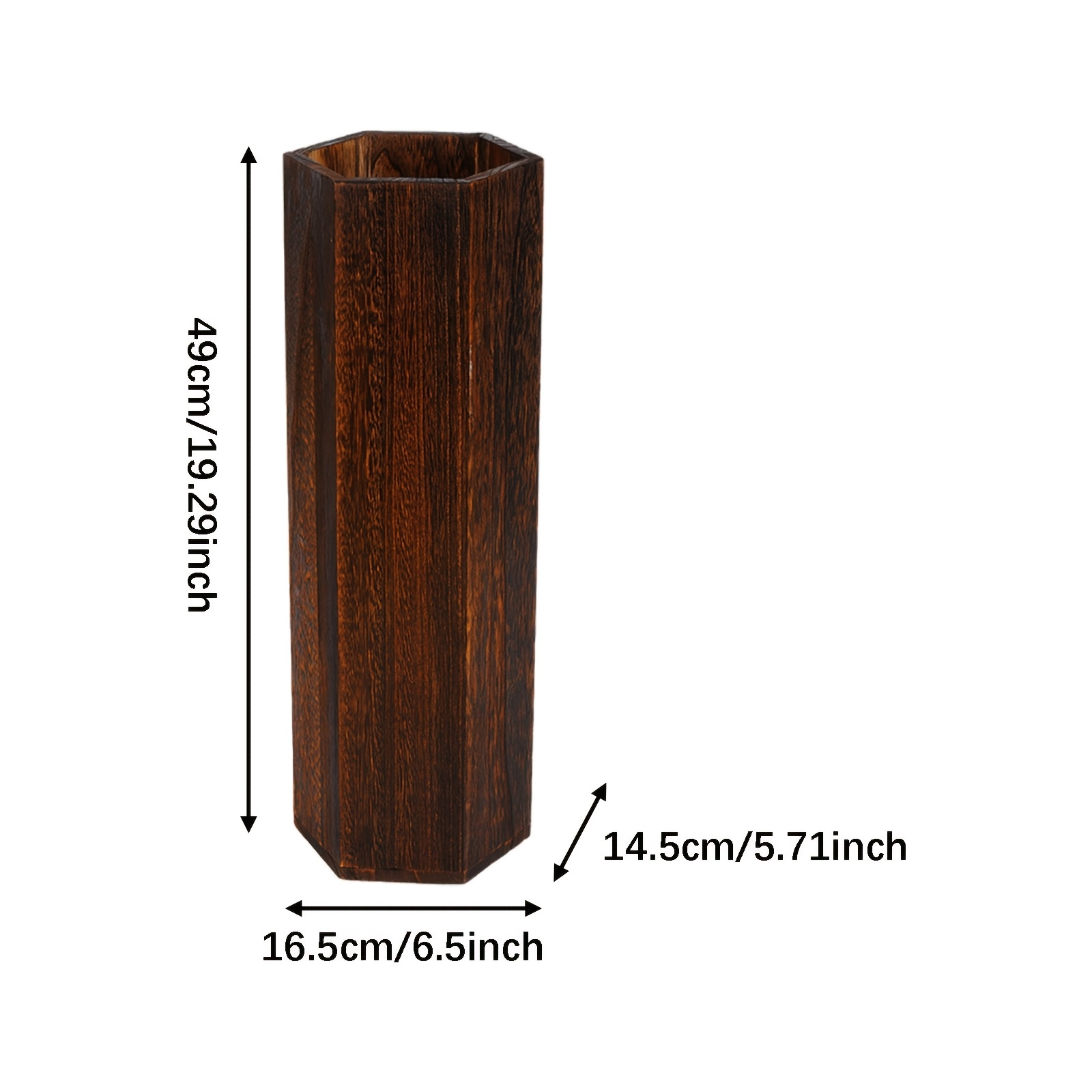 TEMU Soporte para paraguas de madera , soporte para paraguas que ahorra para entrada, oficina y hogar